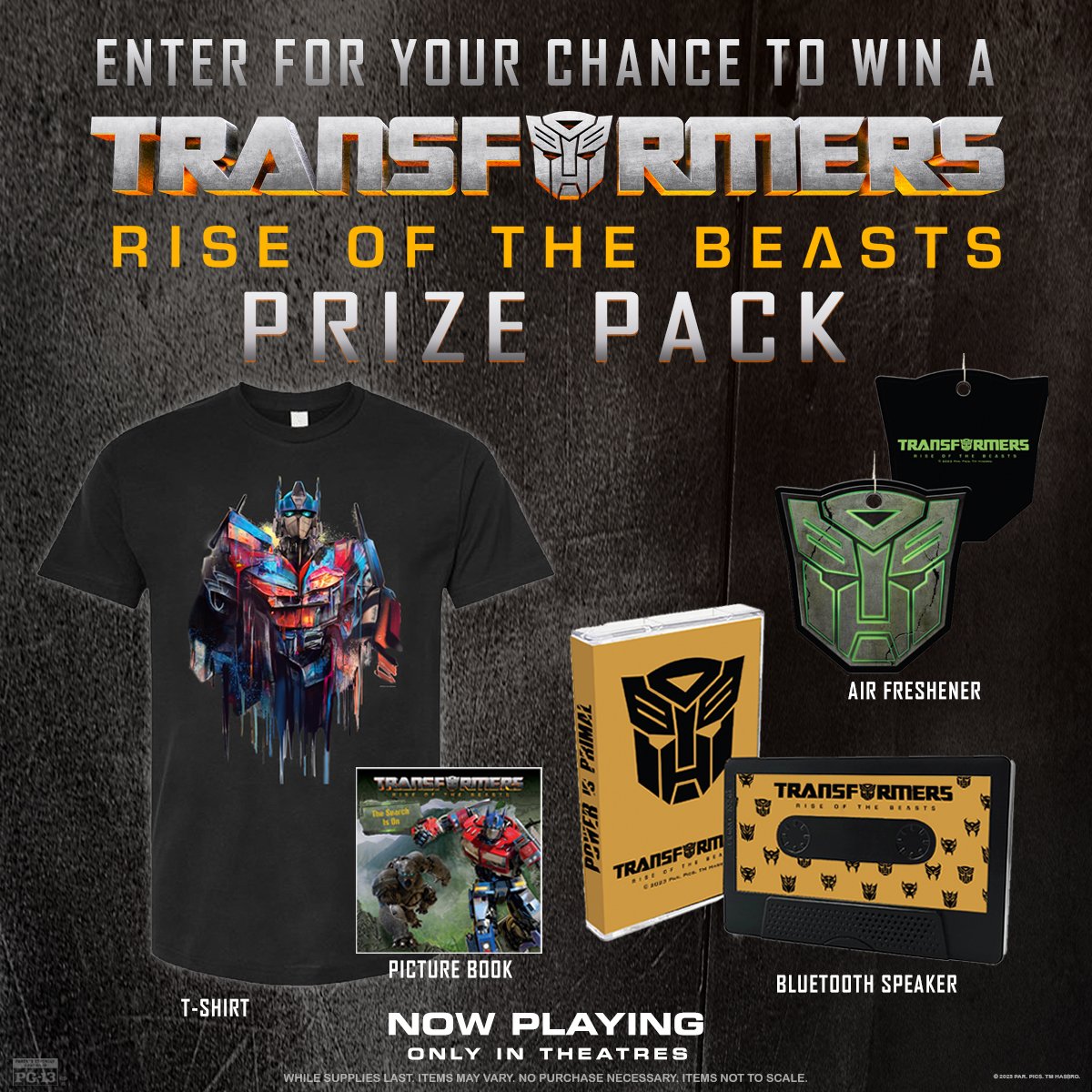 Transformers: Rise of the Beasts Prize Pack