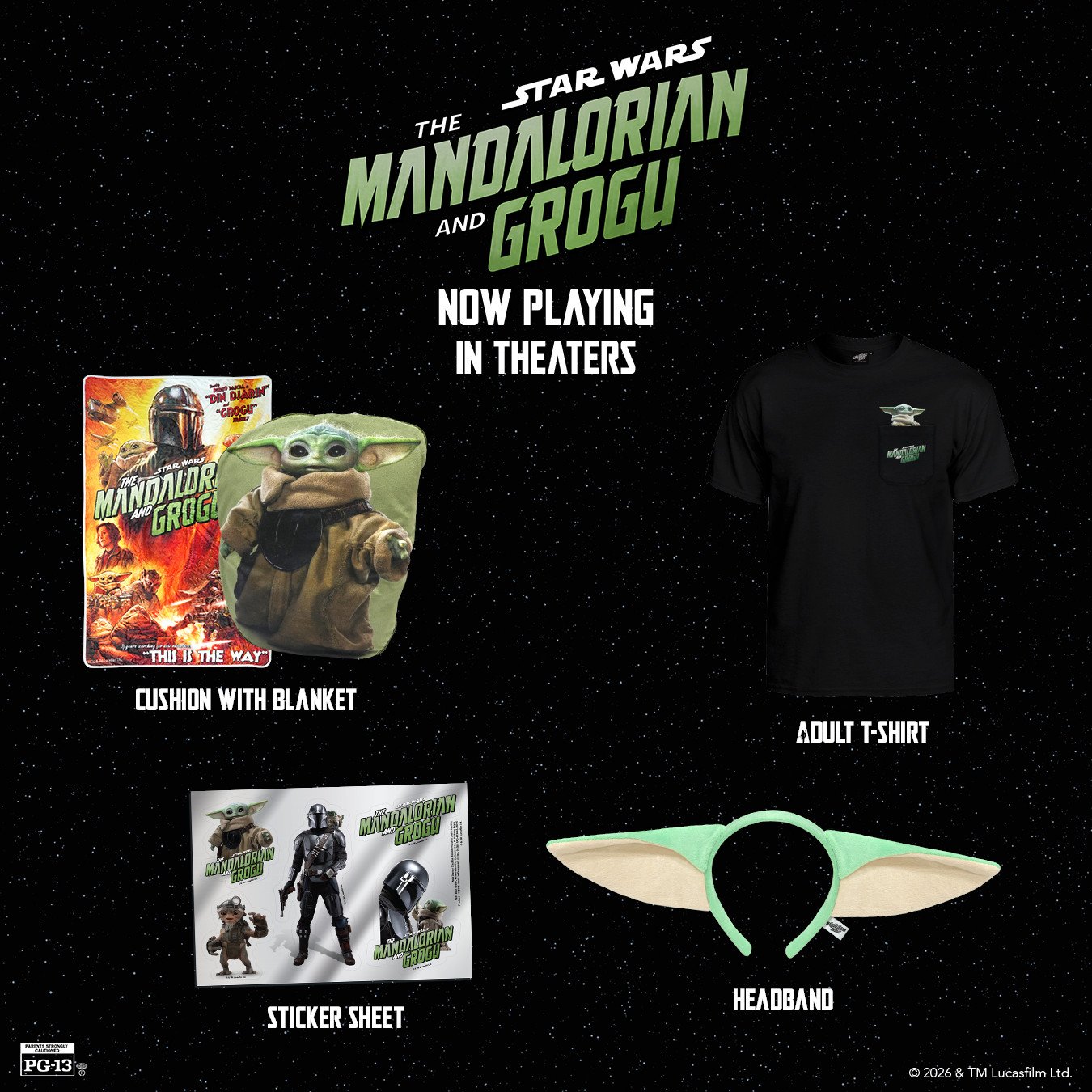 The Mandalorian and Grogu Prize Pack