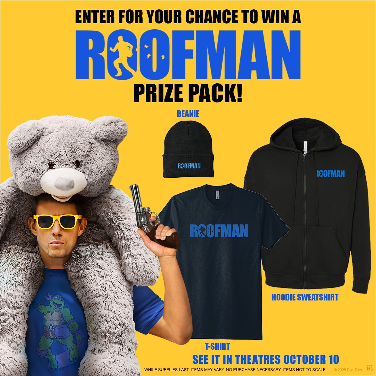 Roofman Prize Pack