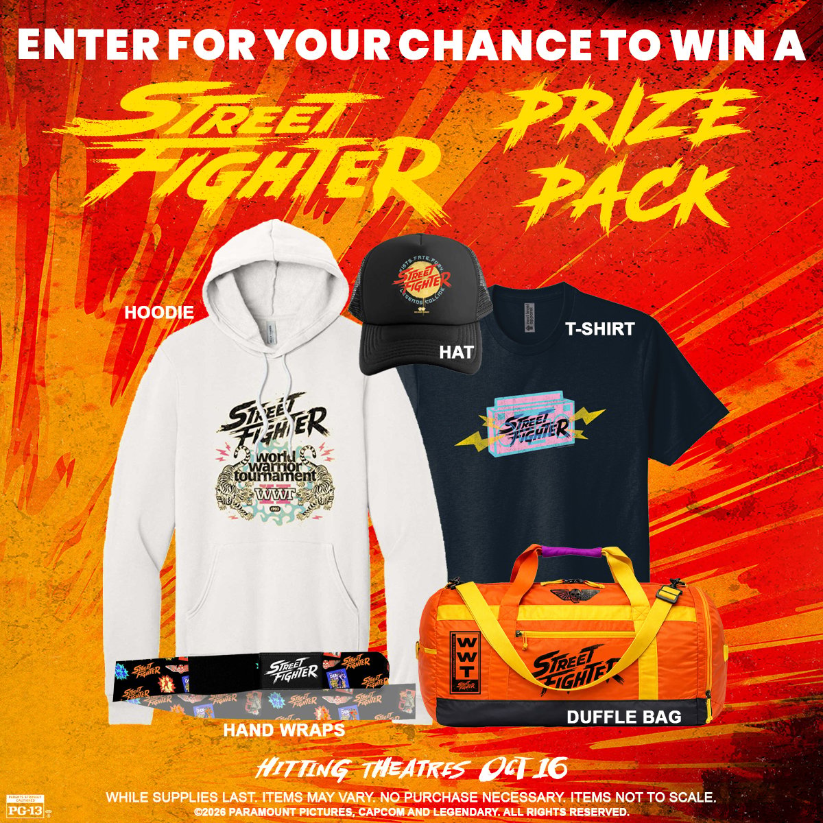 Street Fighter Prize Pack Contest