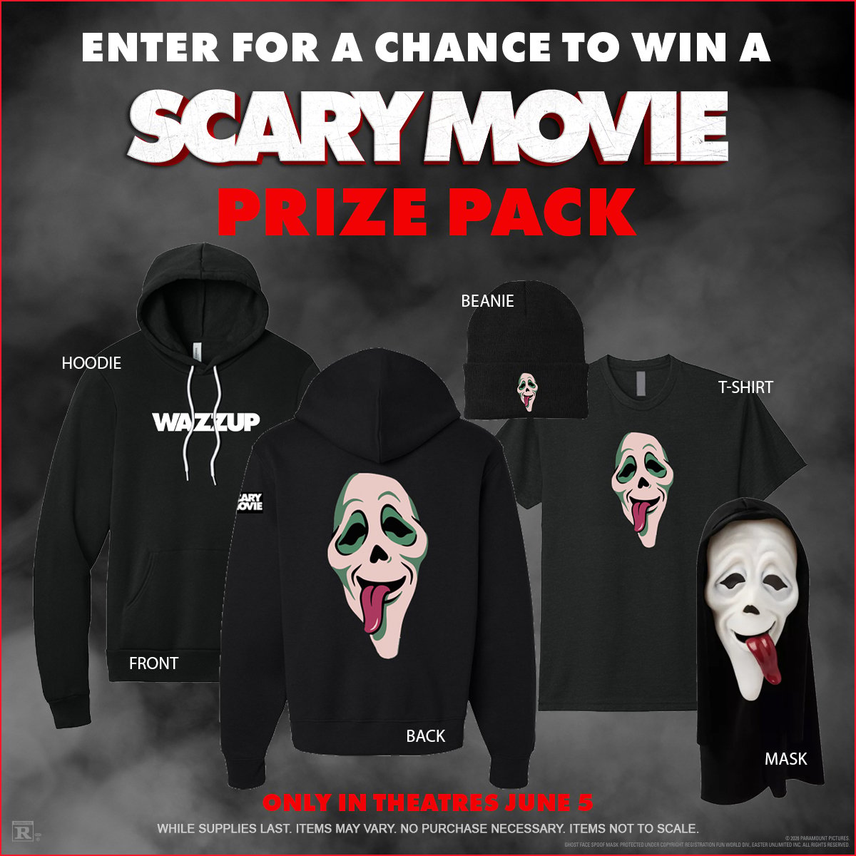 Scary Movie Prize Pack
