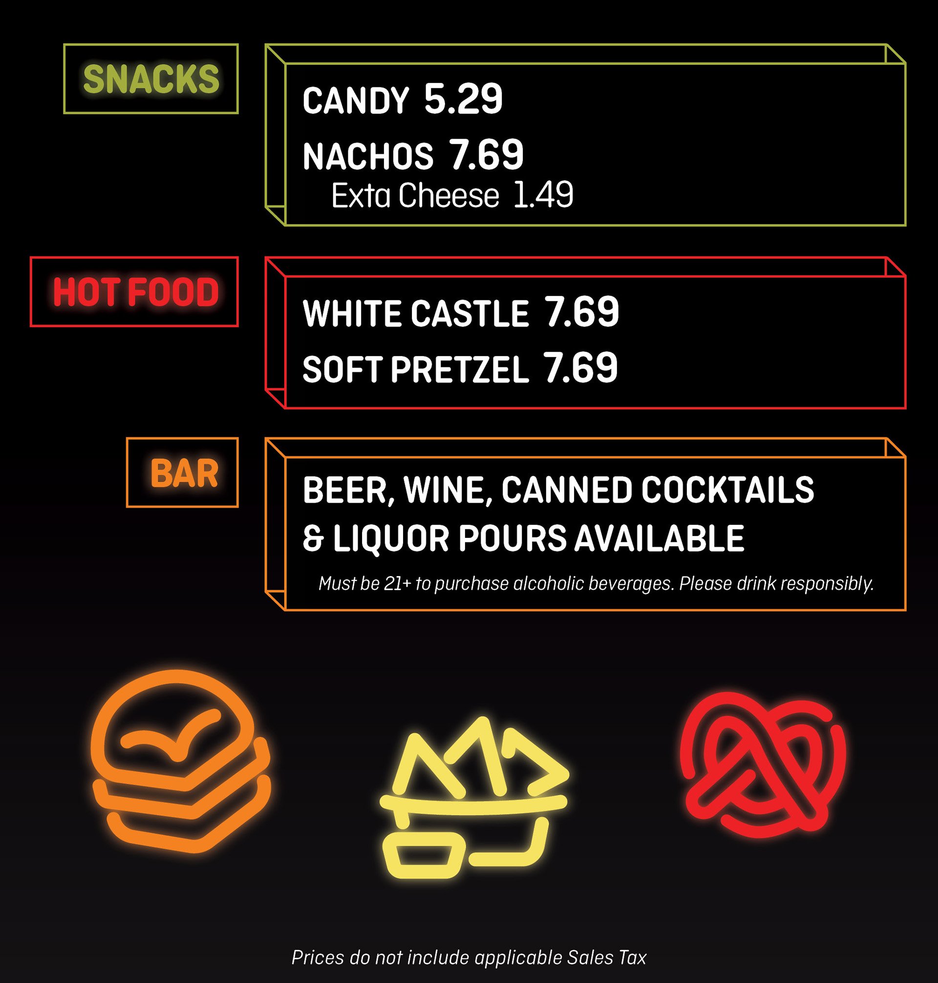Concession Items