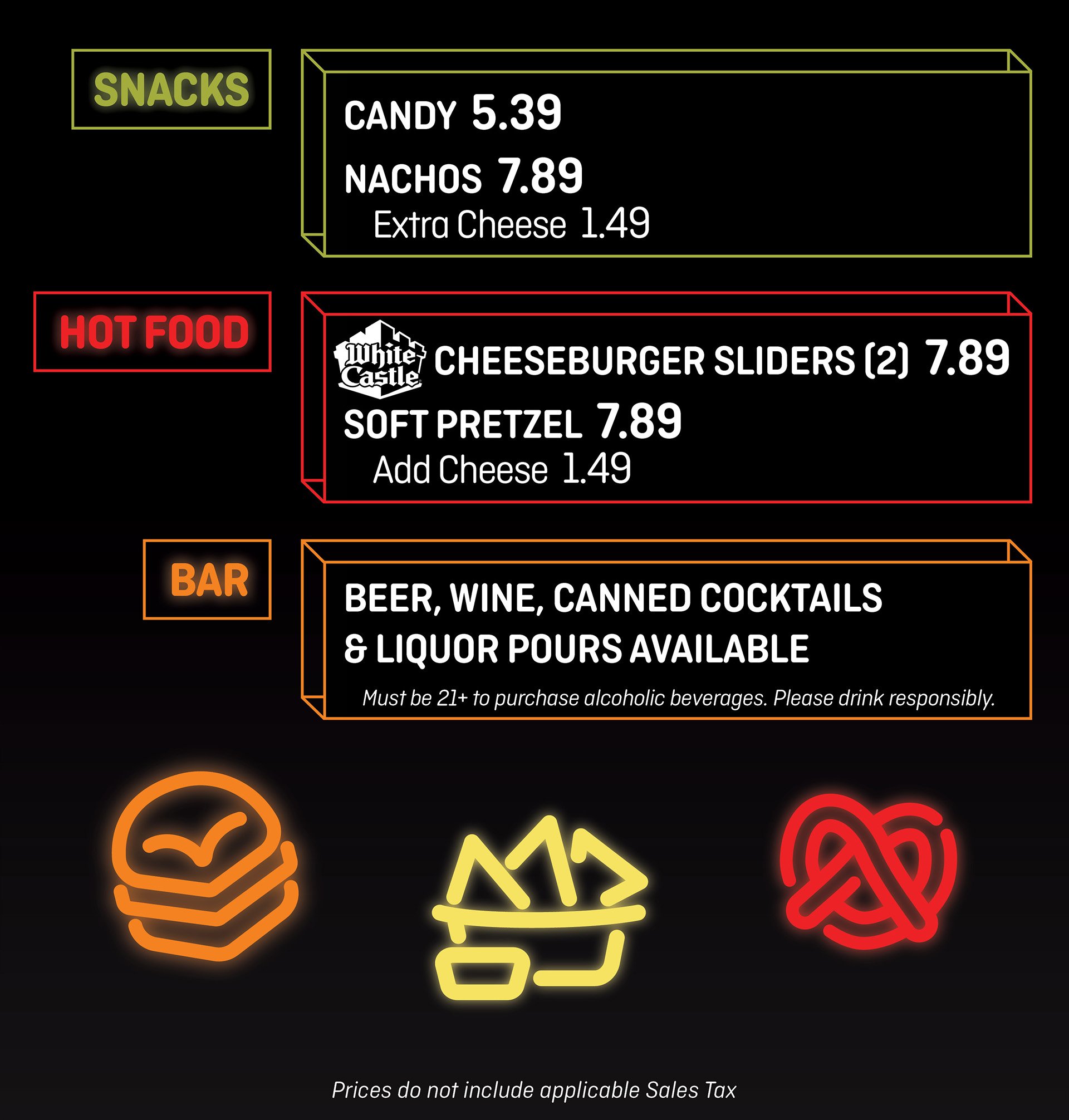 Concession Items