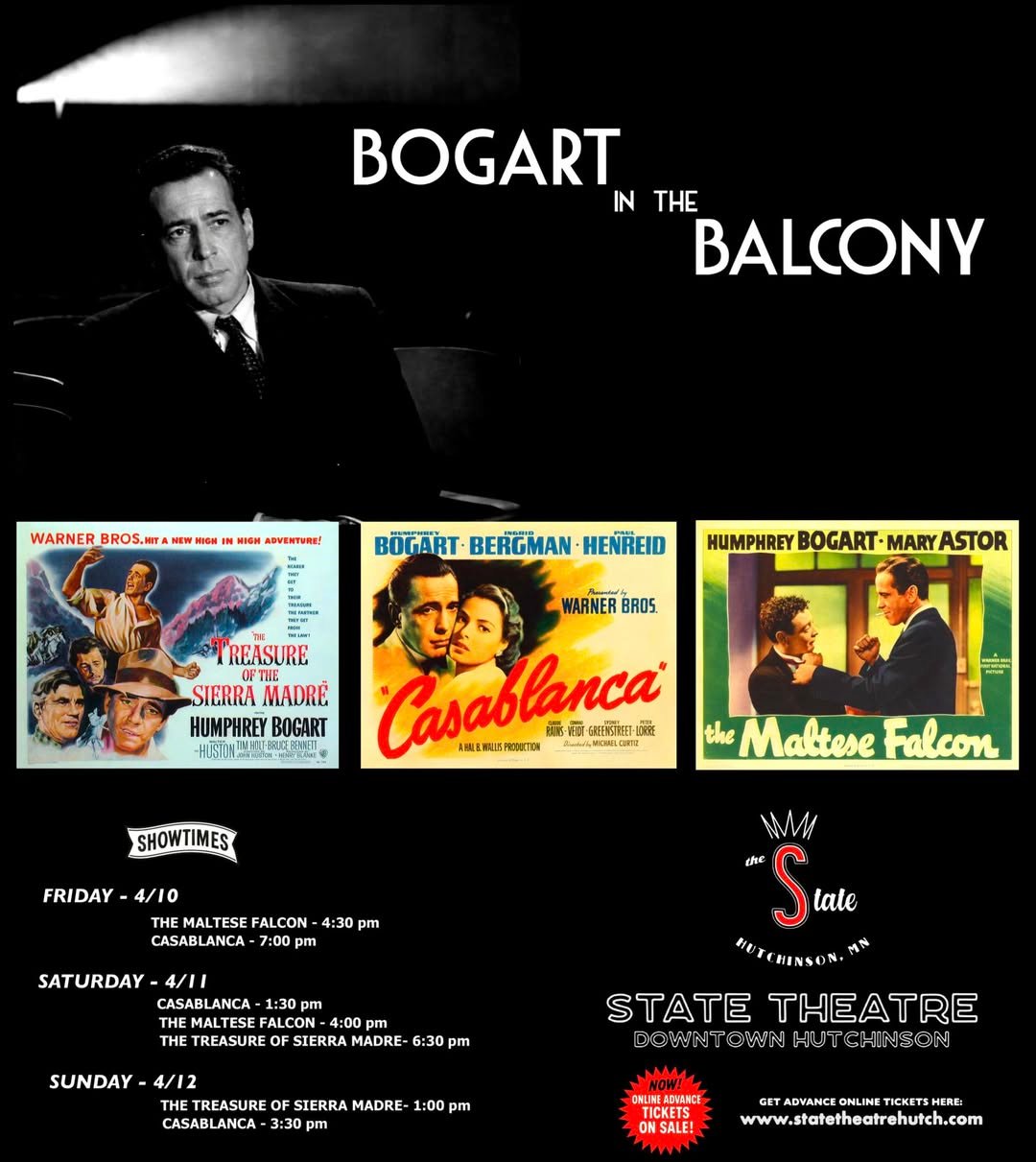 Bogart in the Balcony