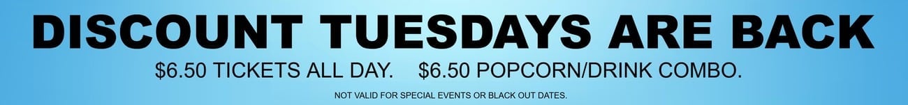 Discount Tuesdays
