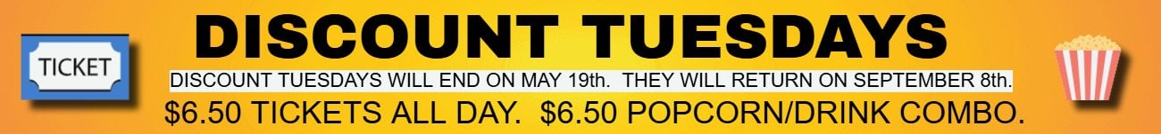 Discount Tuesdays