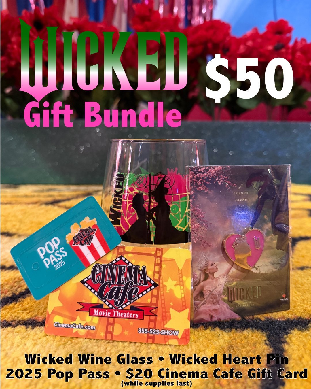 Wicked Gift Bundle for $50 for 