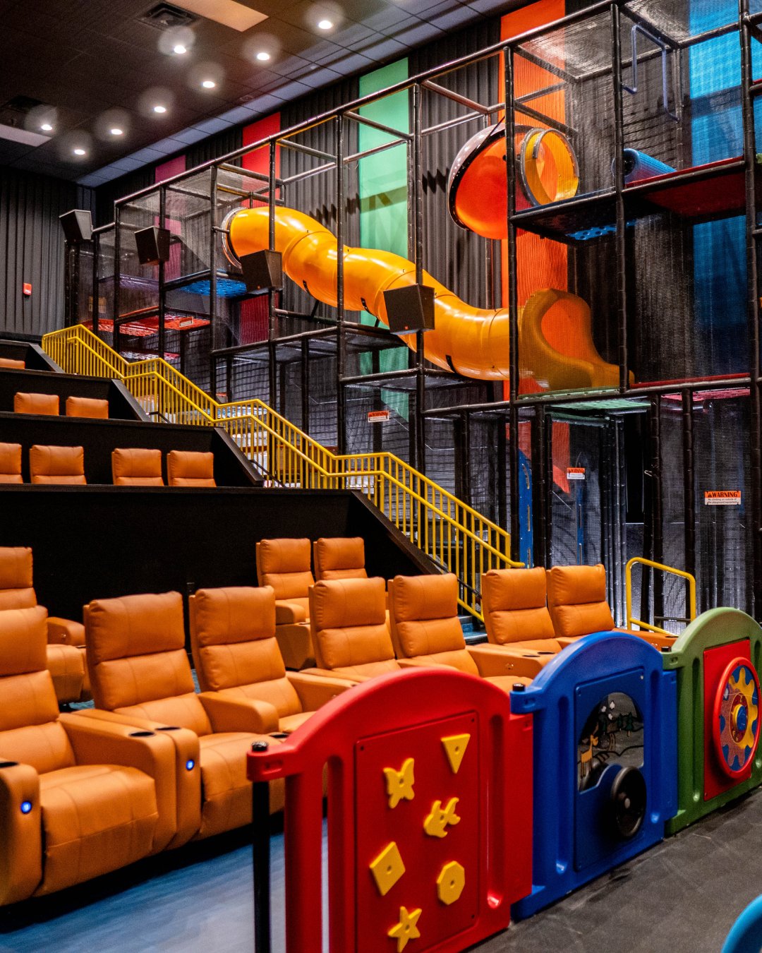 Ohio's first screenPLAY! structure inside B&B Theatres Macedonia 15