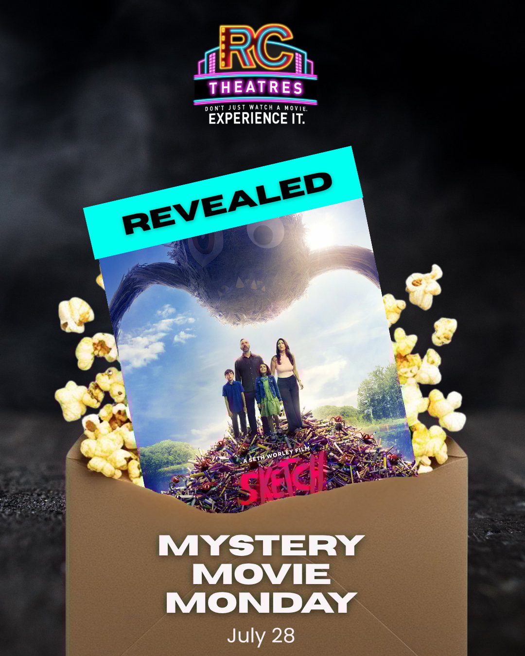 July 28th Mystery Movie Monday revealed