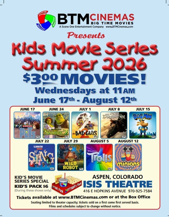 Kids Summer Movie Series