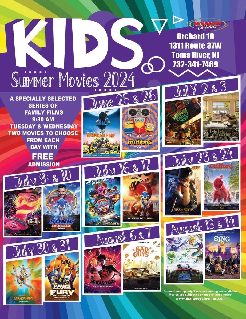 Kids Summer Series - Marquee Cinemas - Orchard 10 - Marquee Cinemas