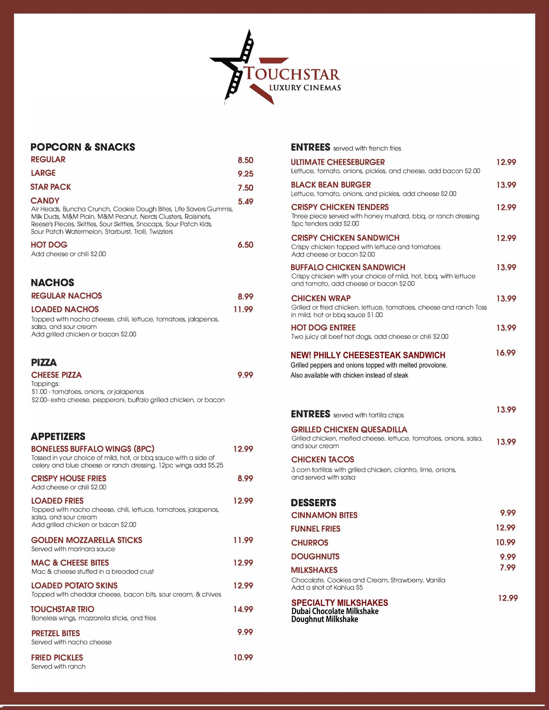 Food Menu 1