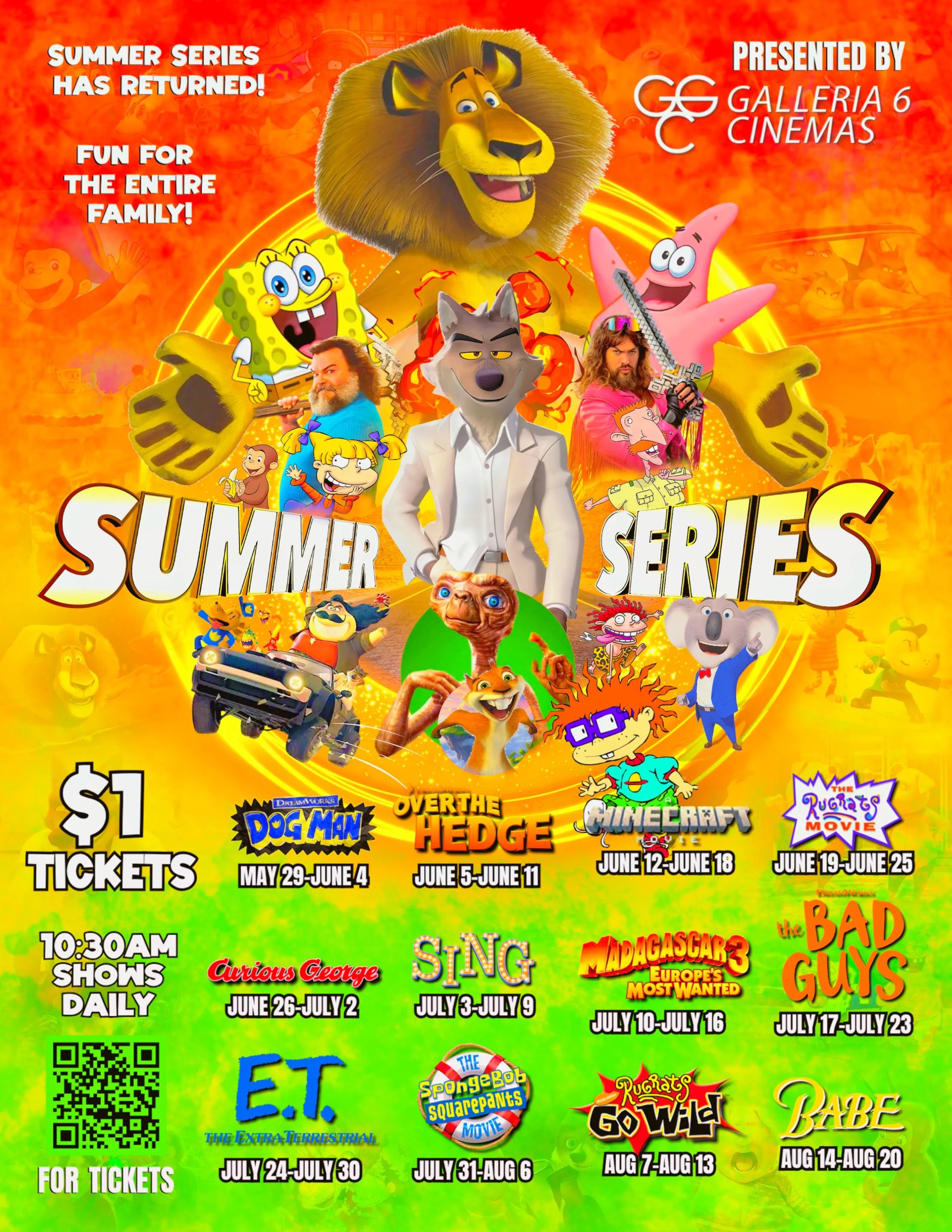 summer series movie posters