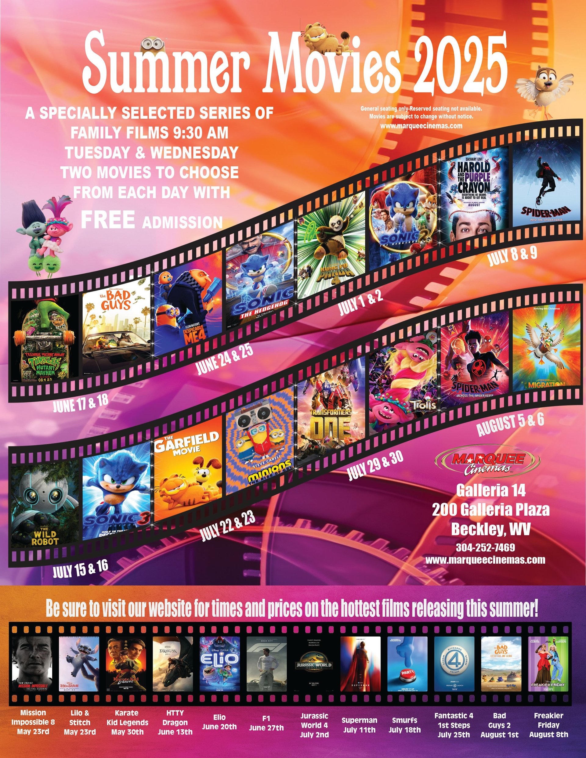 Kids Summer Series Promotion