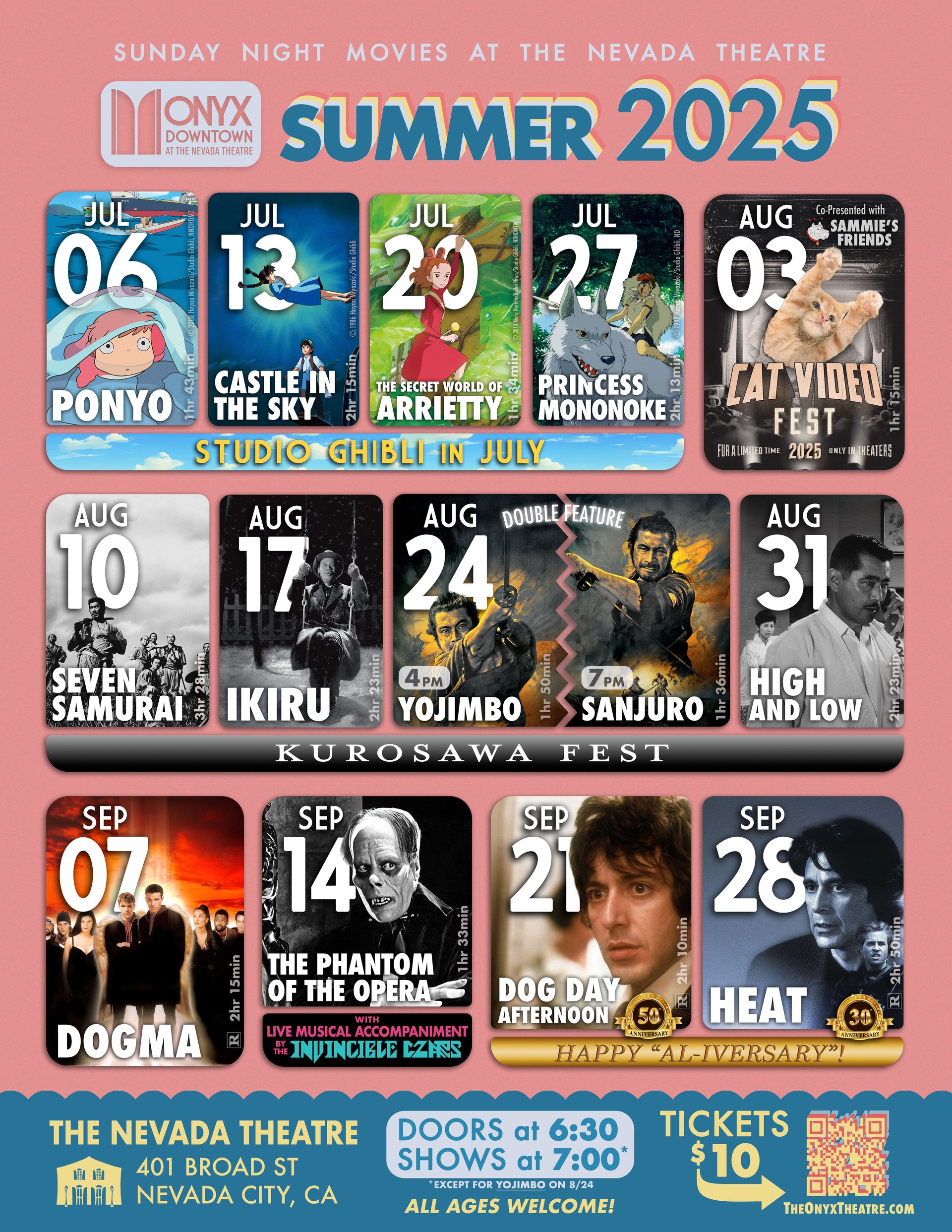 Summer 2025 calendar