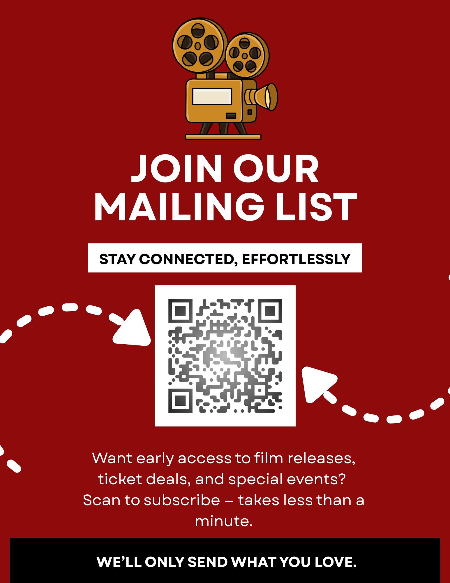 Sign up for our newsletter