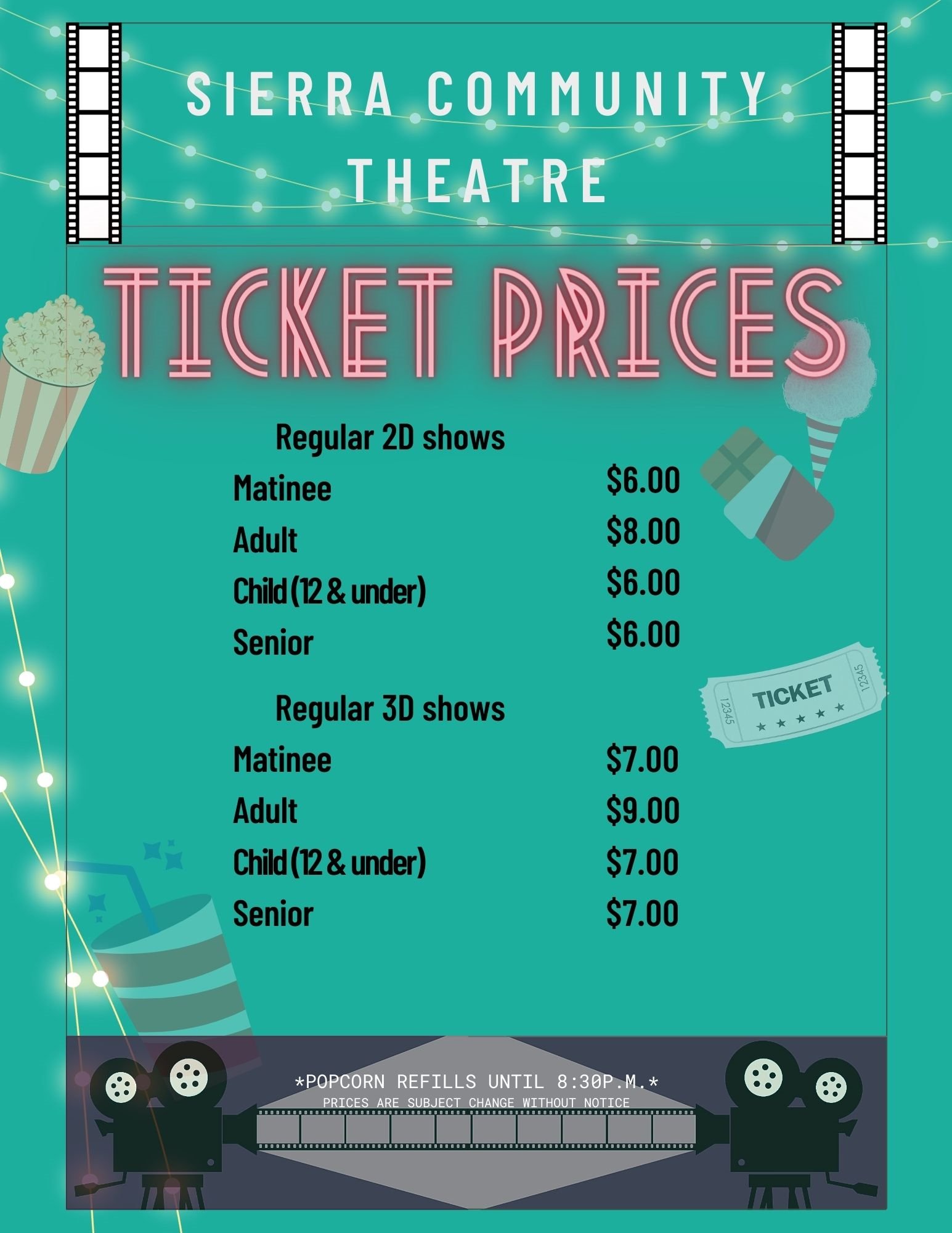 Ticket Pricing 