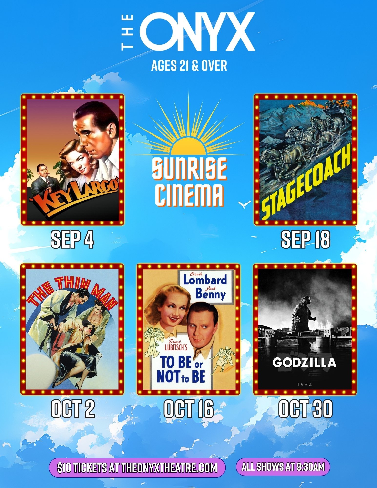 Sunrise Cinema Calendar