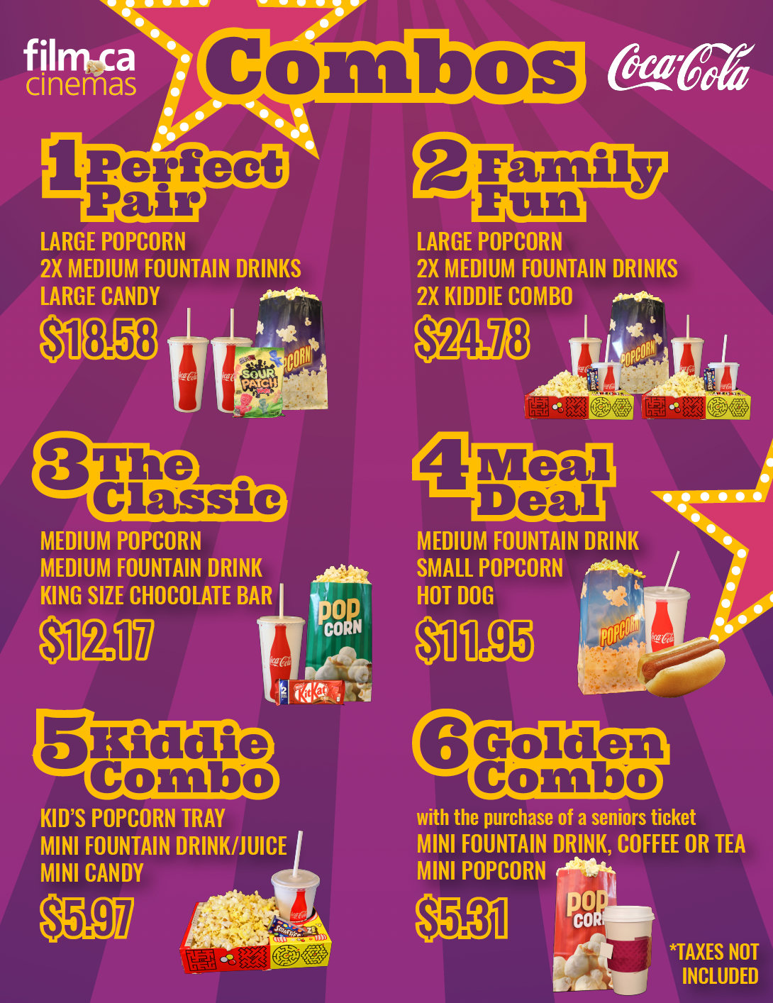 Troyes Menu Combos