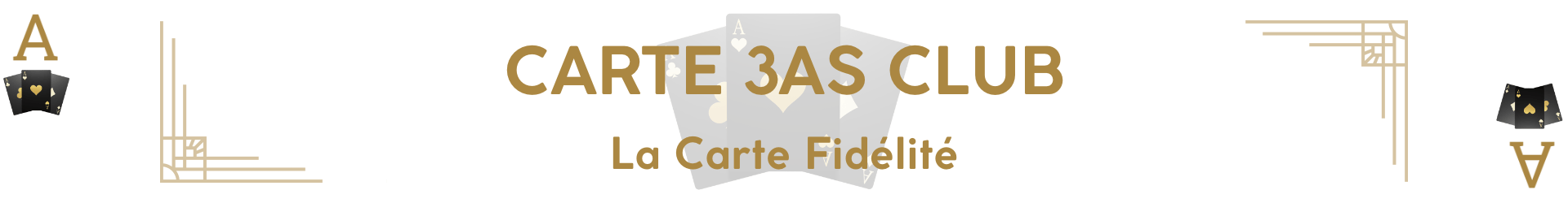 Carte 3AS CLub