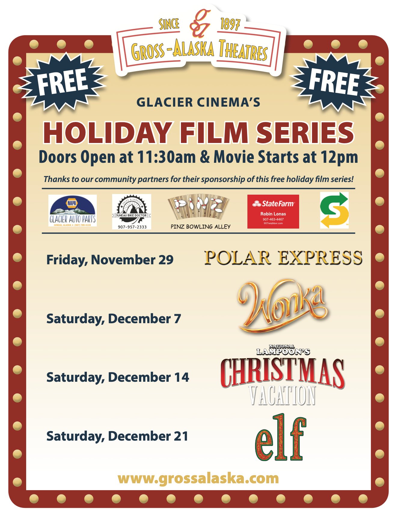 Holiday Film Series