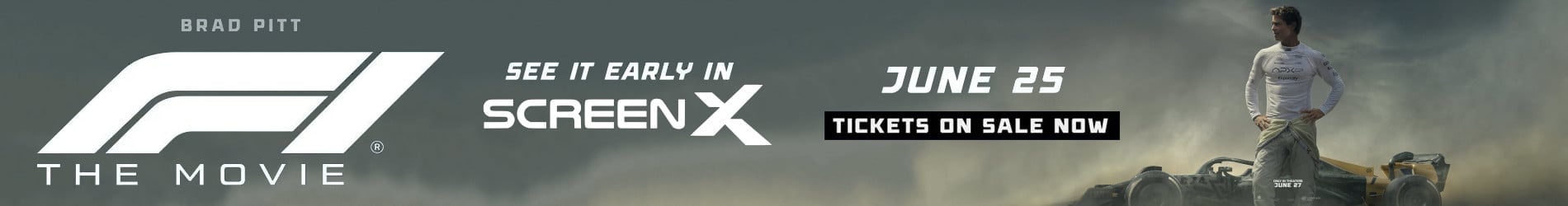 F1 The Movie ScreenX Early Access Screening