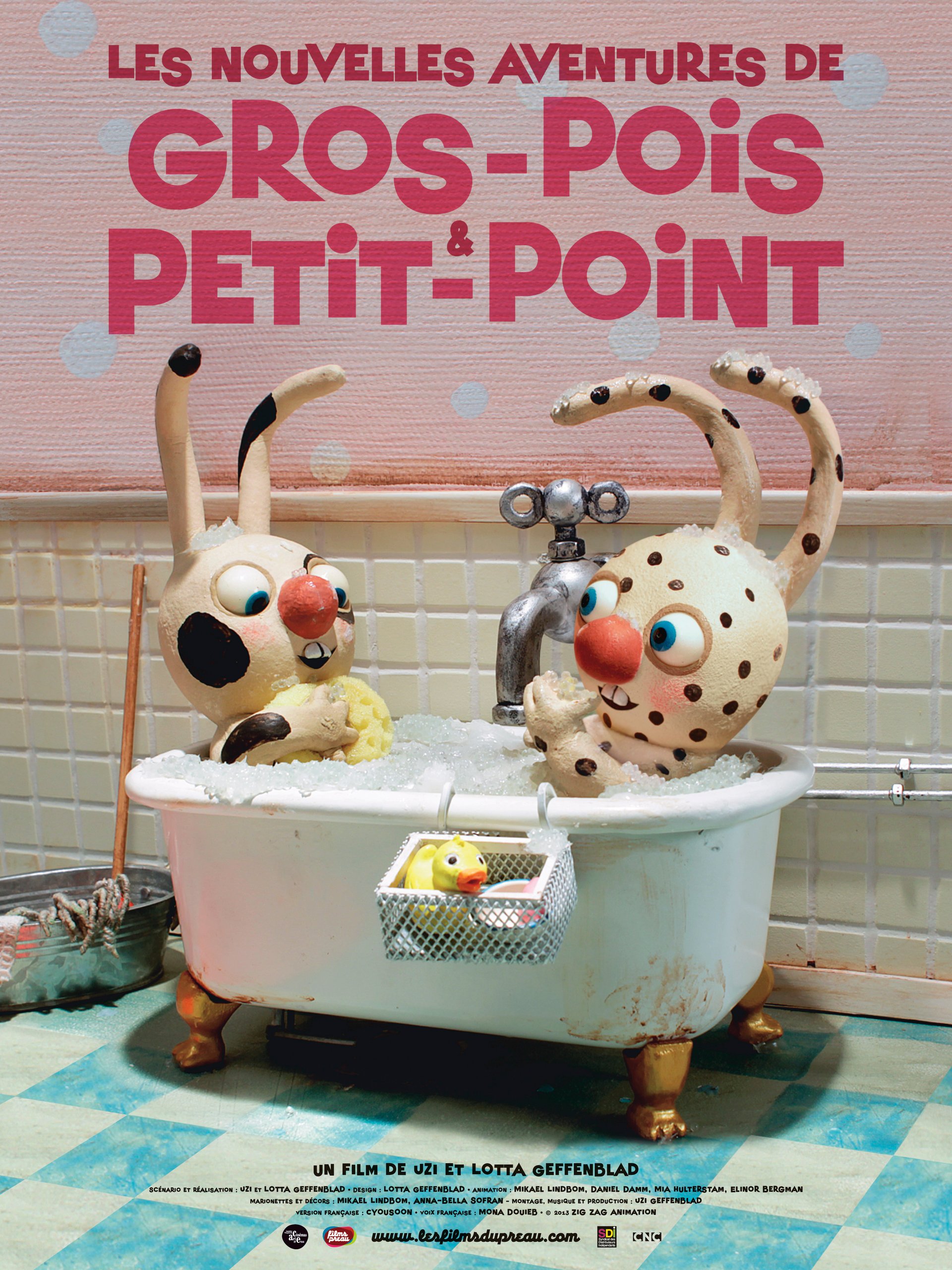 Les nouvelles aventures de Gros-pois & Petit-point