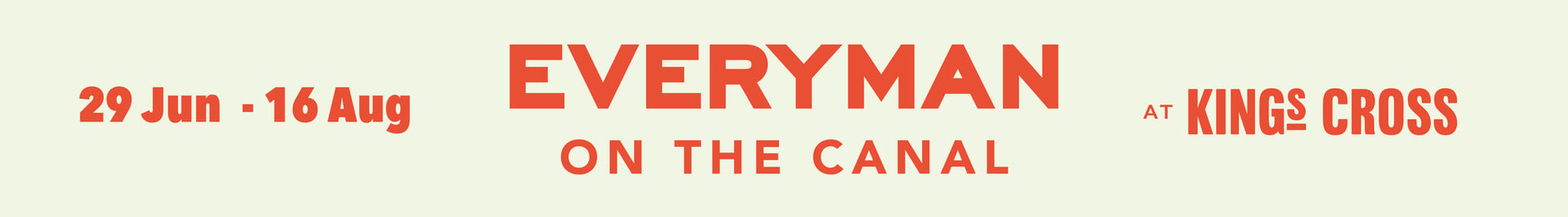 Everyman on the Canal