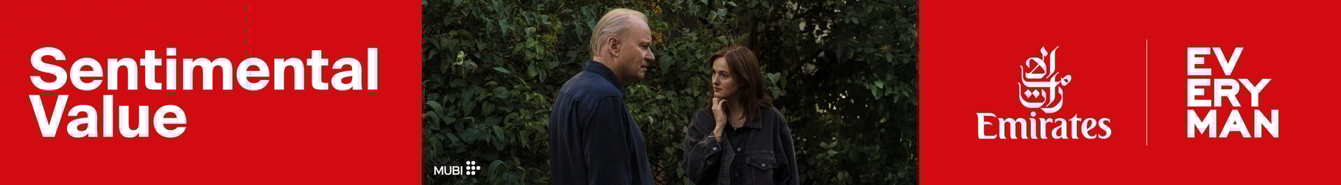 Sentimental Value Banner