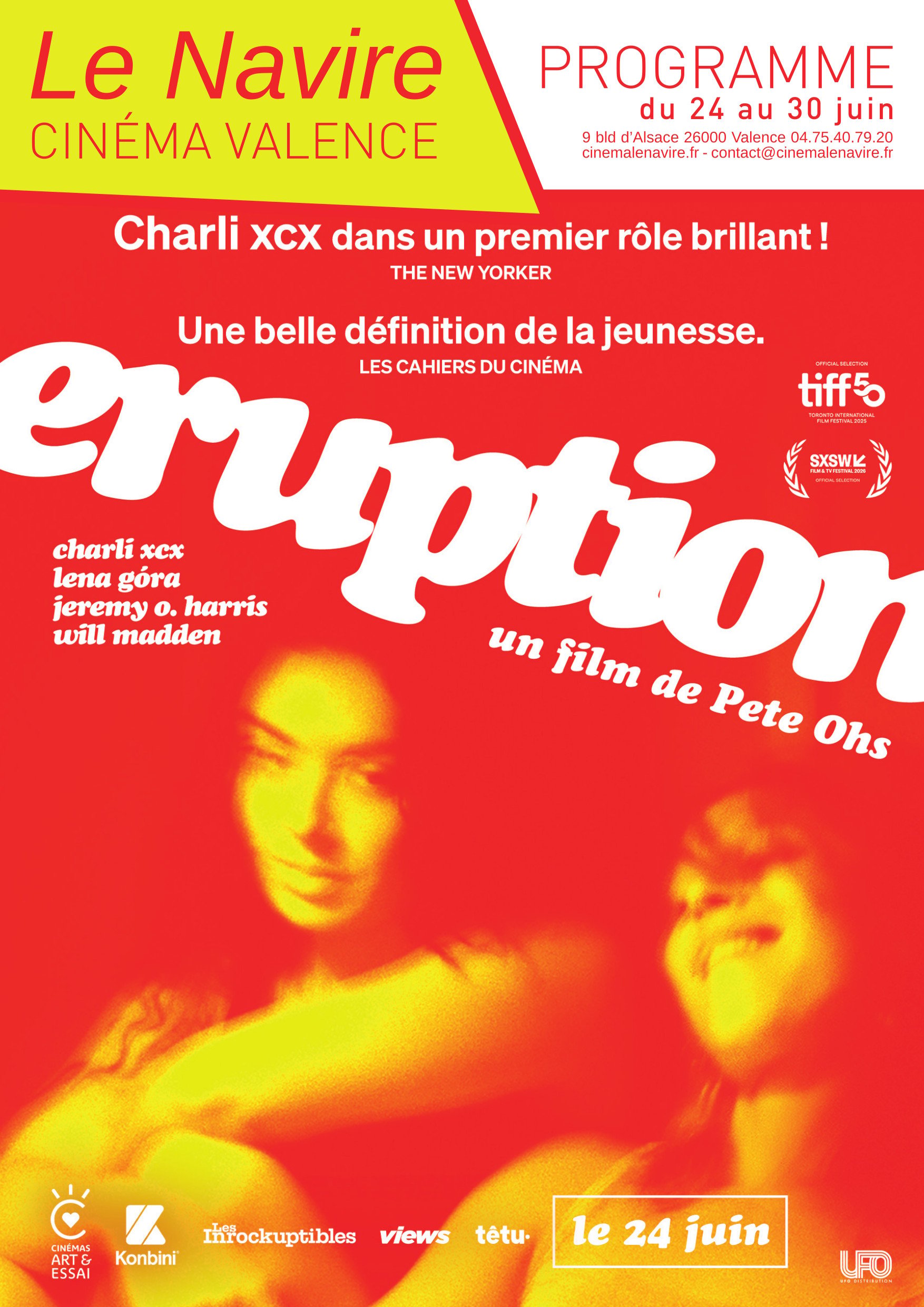 Programme du 24 au 30 juin