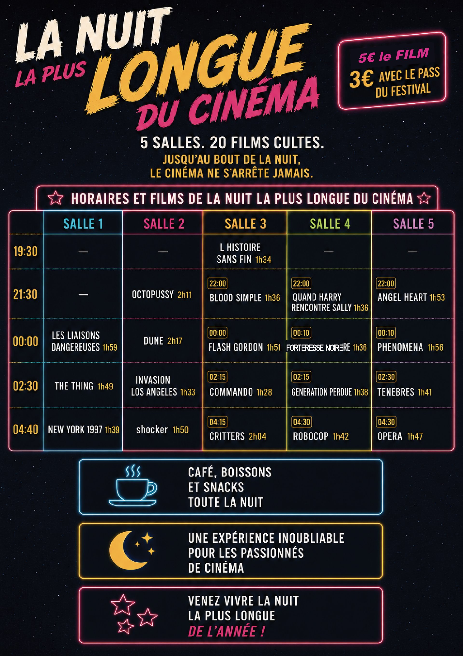 horaire