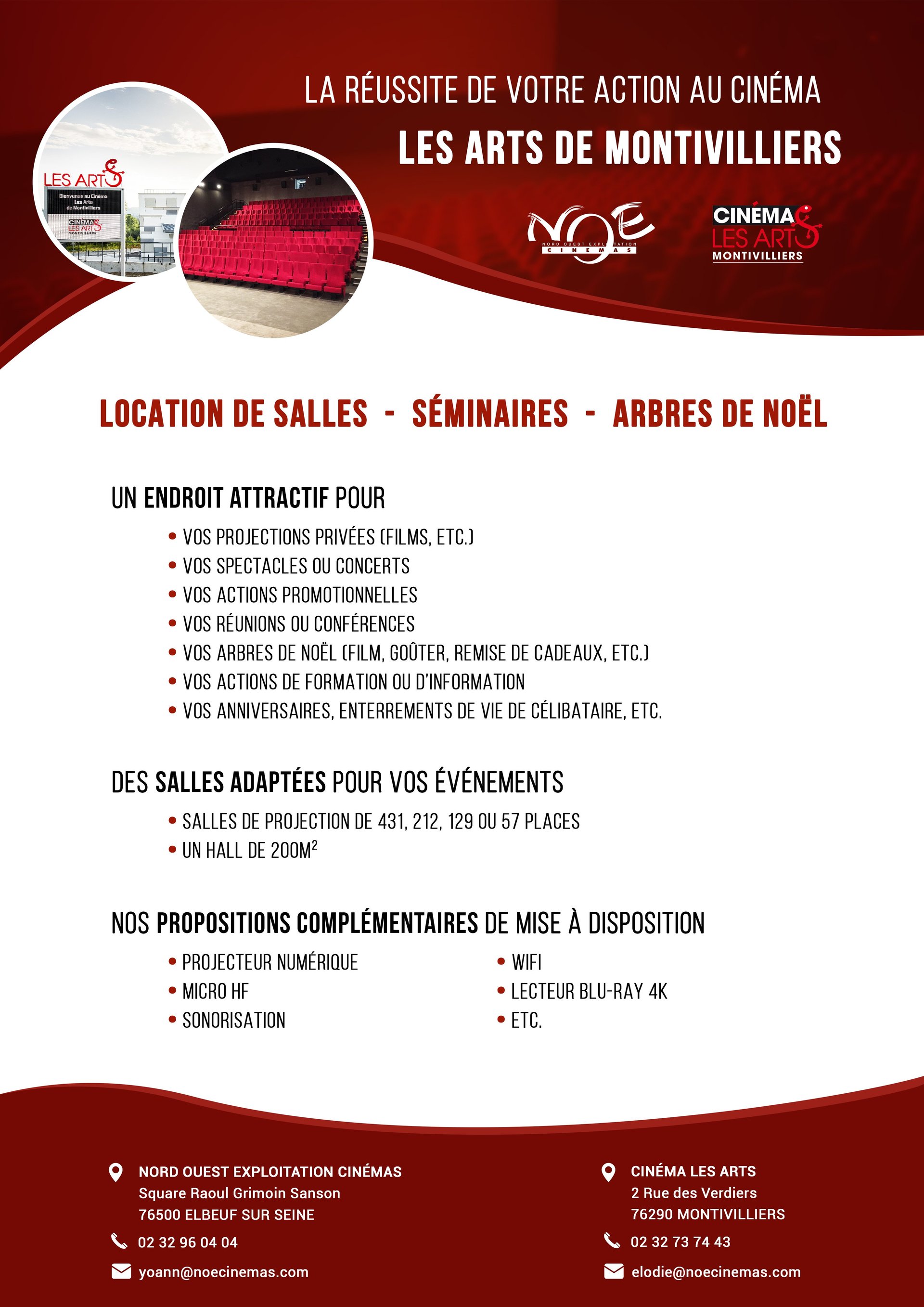 location salle