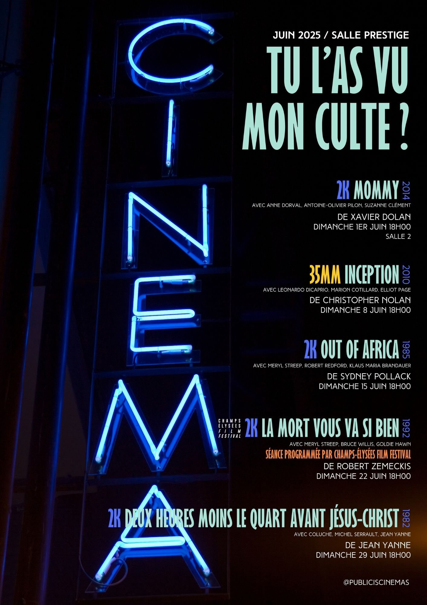 Cultes juin