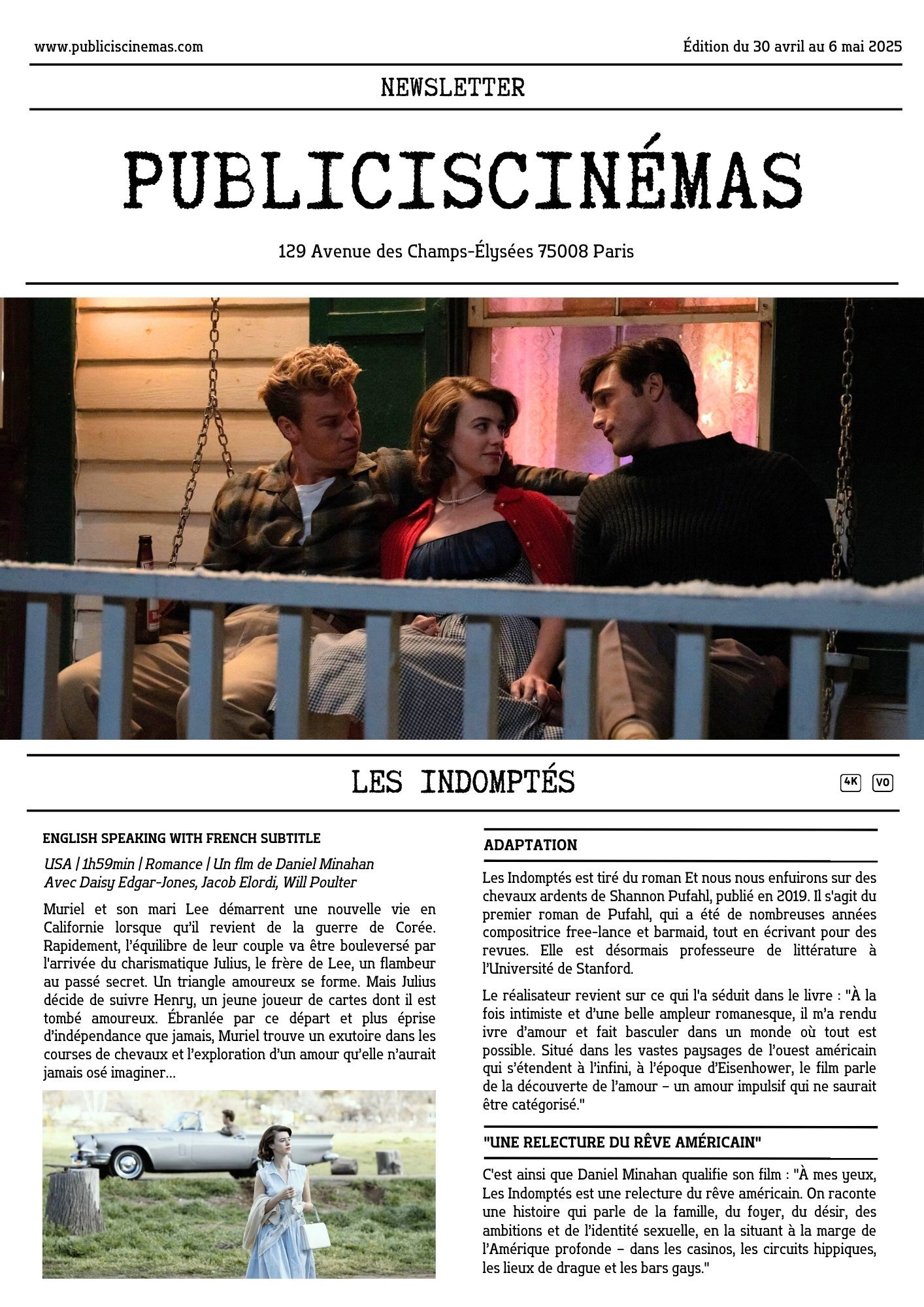 Programme Page 1