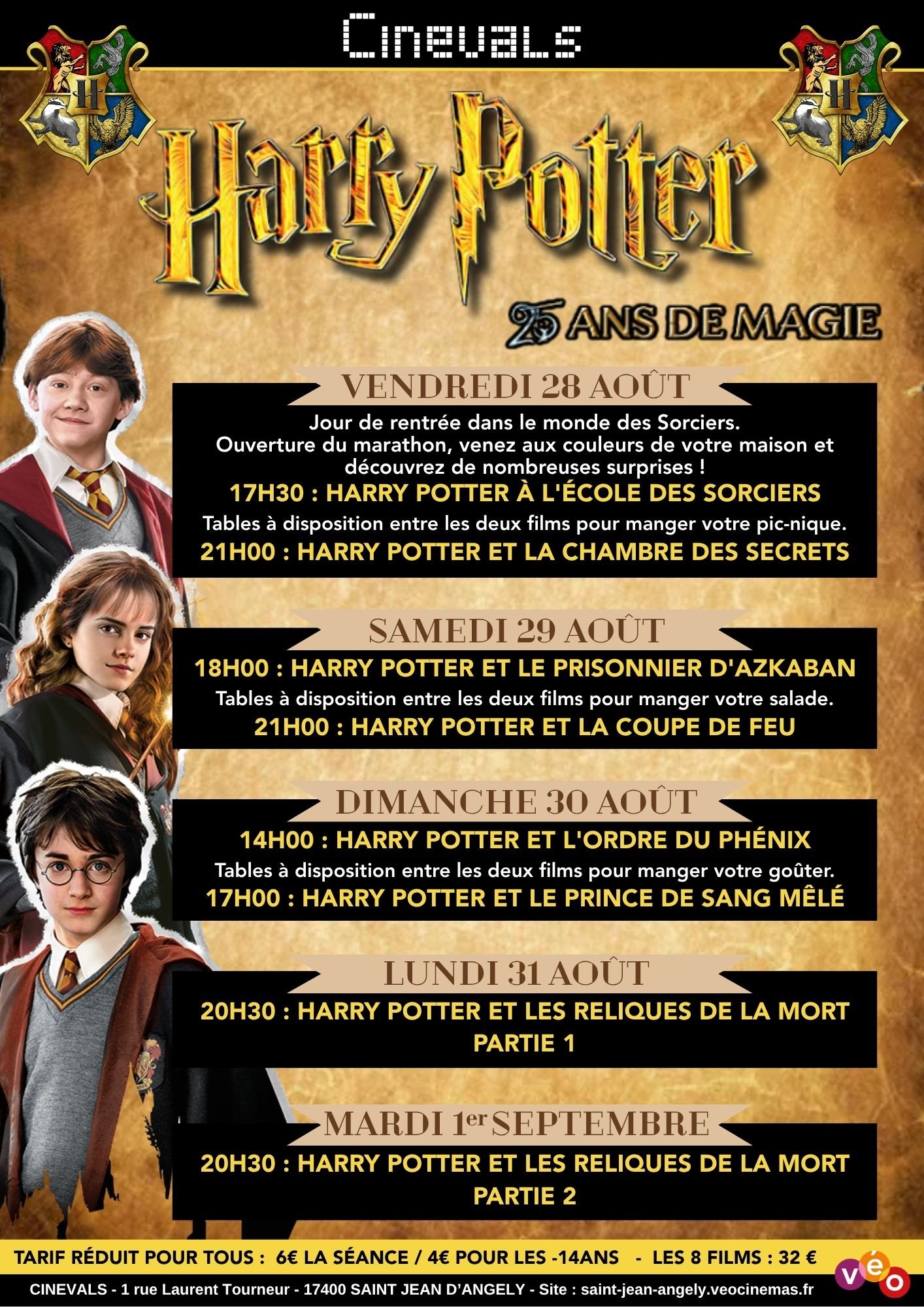 HARRY POTTER - 25 ans de magie !