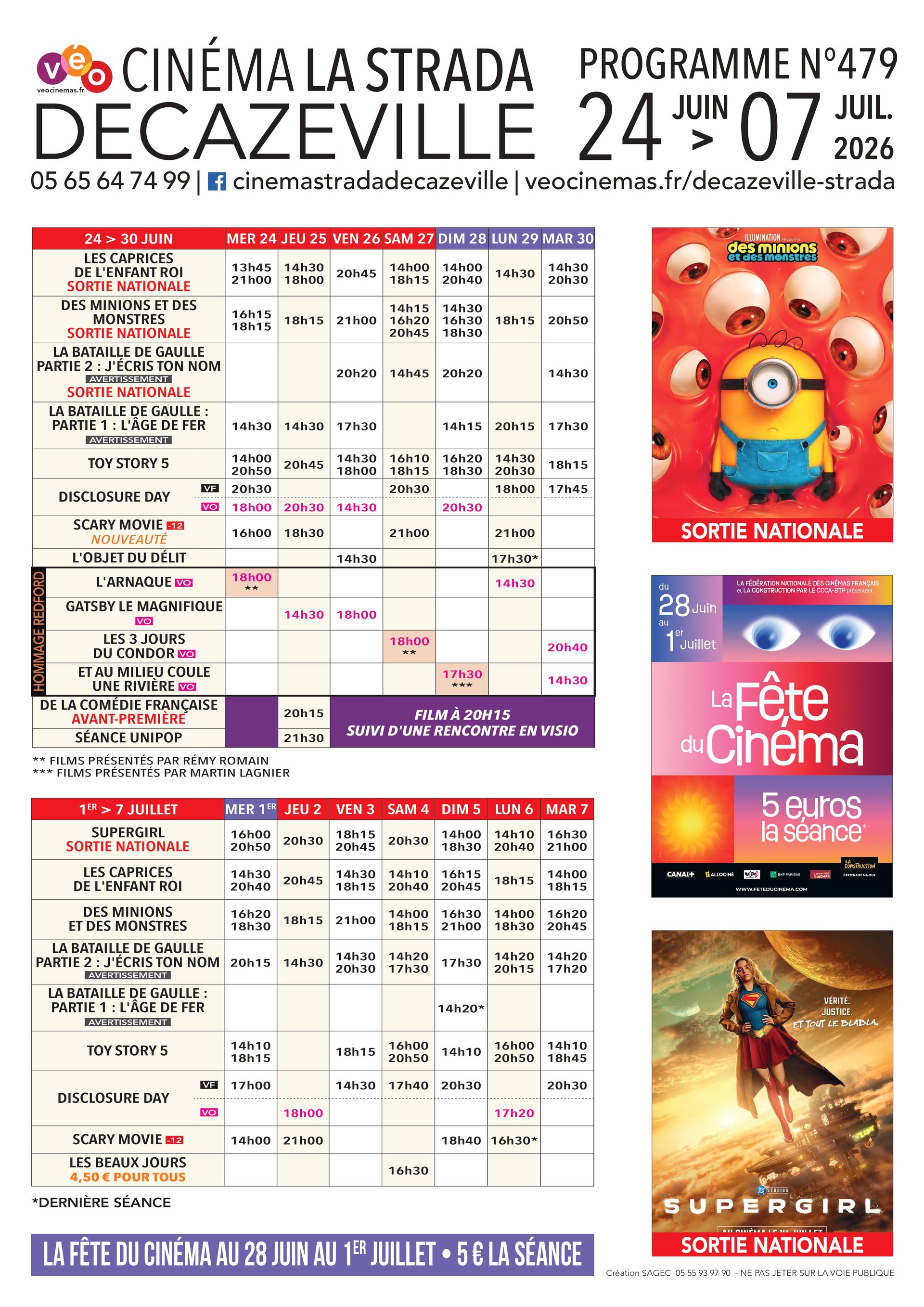 prog 29/04 au 12/05