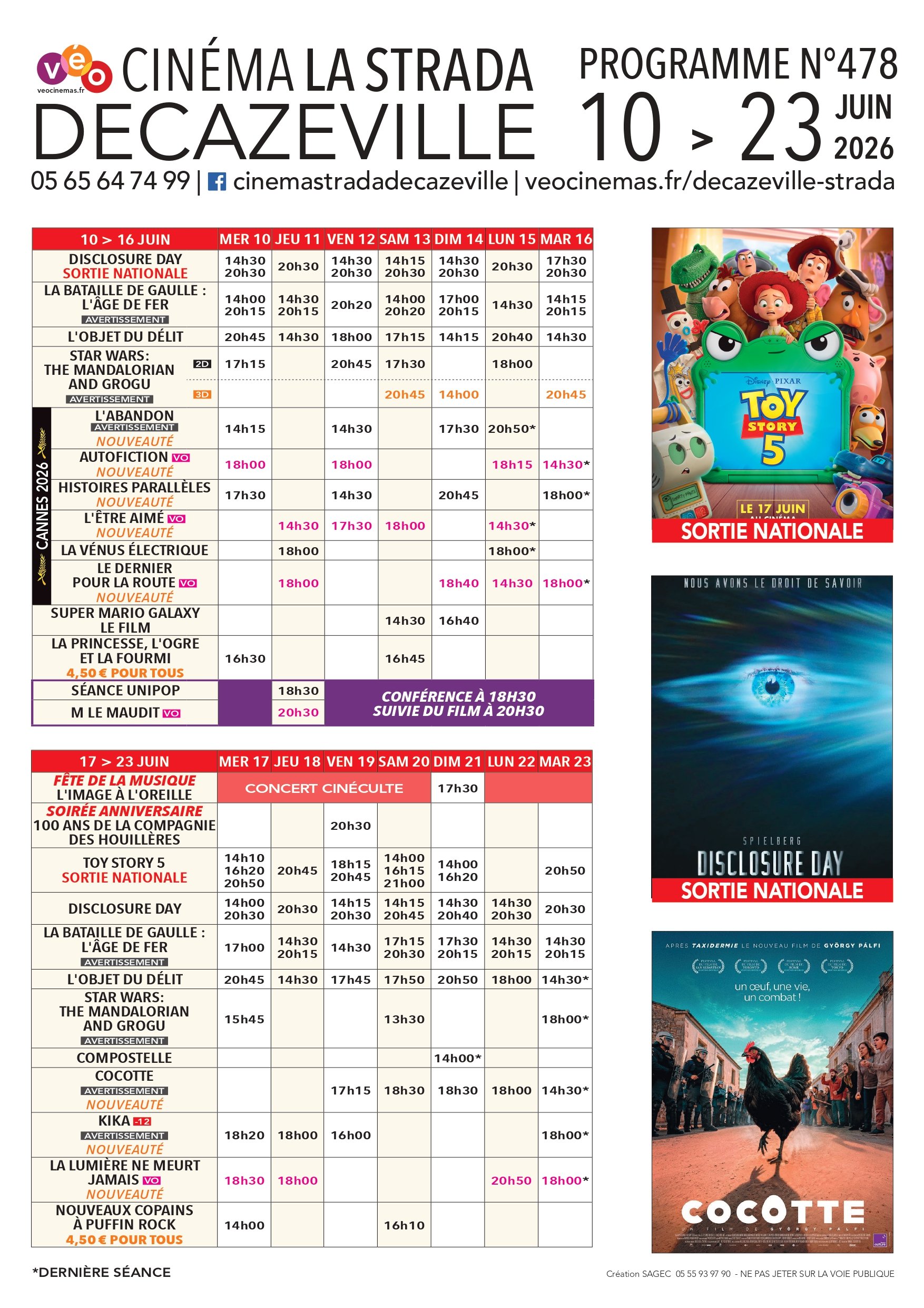 prog 29/04 au 12/05