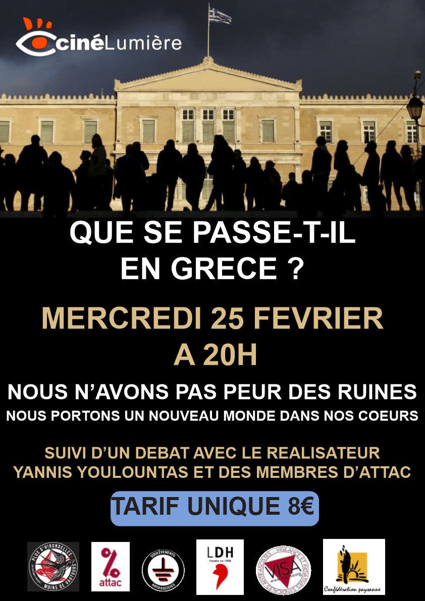 Nous n'avons pas peur des ruines