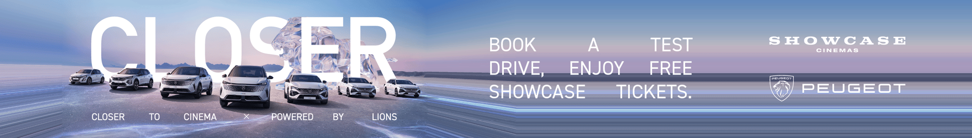 Bringing you closer to cinema. 