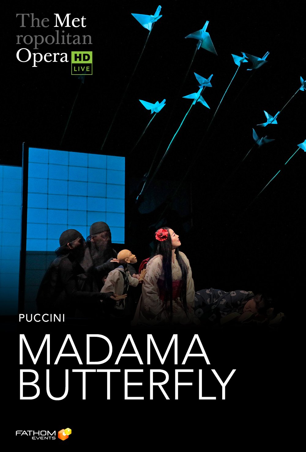 poster for the met opera madama butterfly