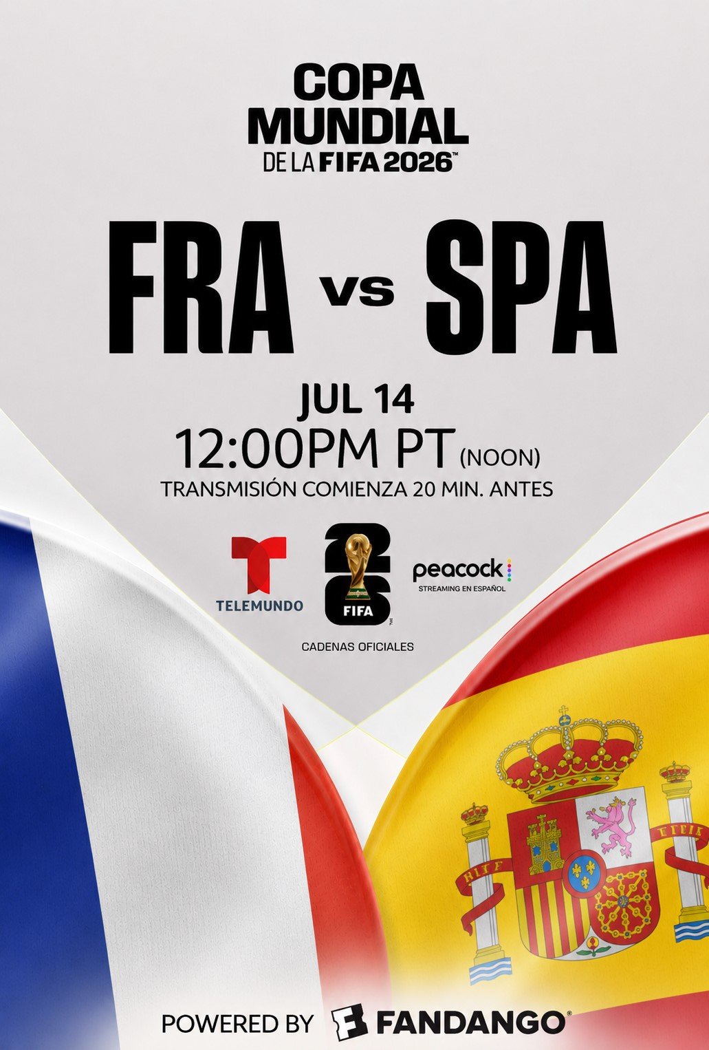 FIFA World Cup  2026 France vs Spain