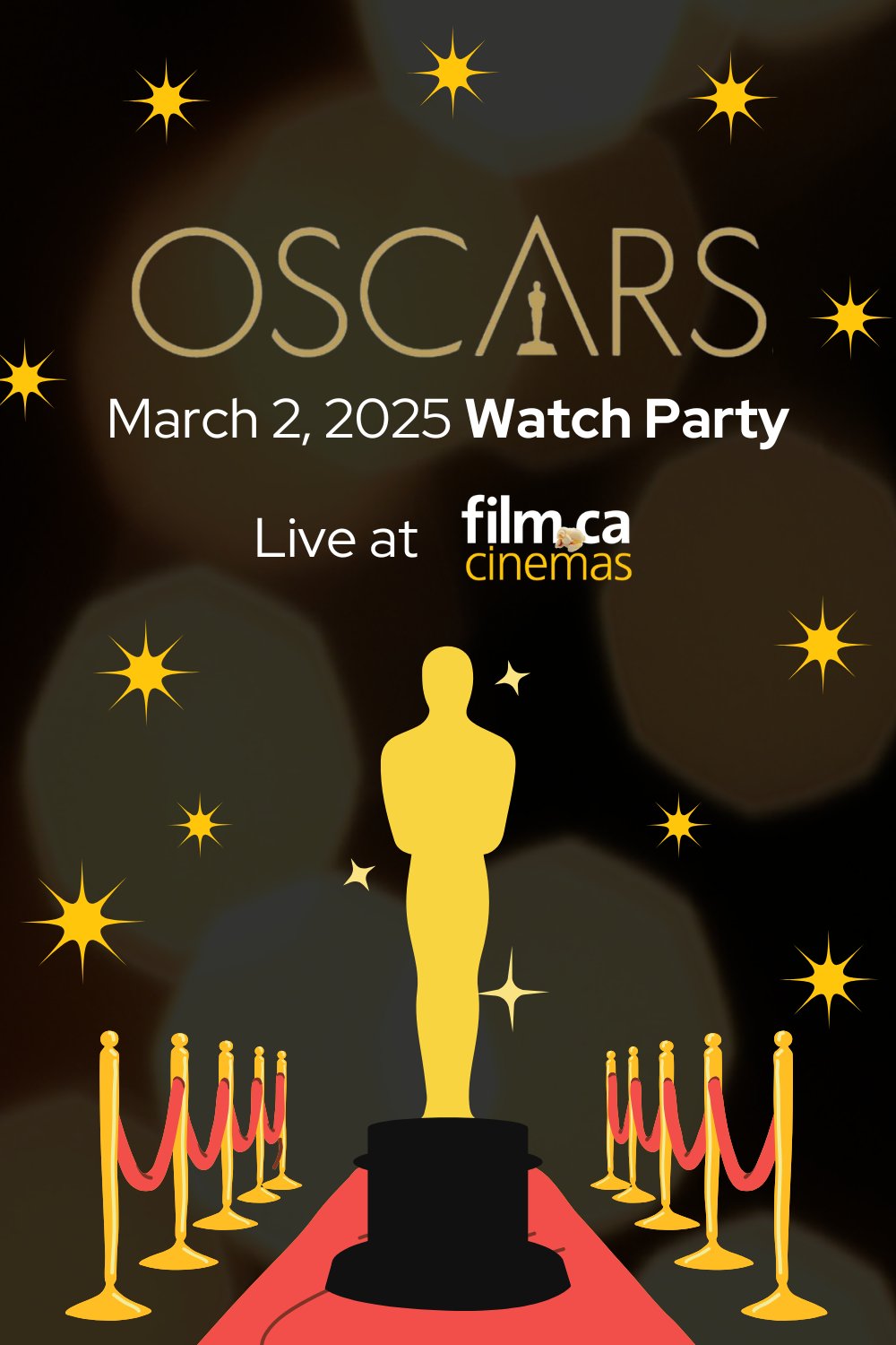 Oscars Live Watch Party