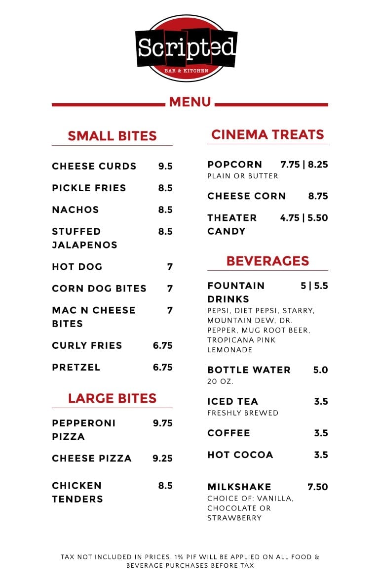 Scripted Menu options
