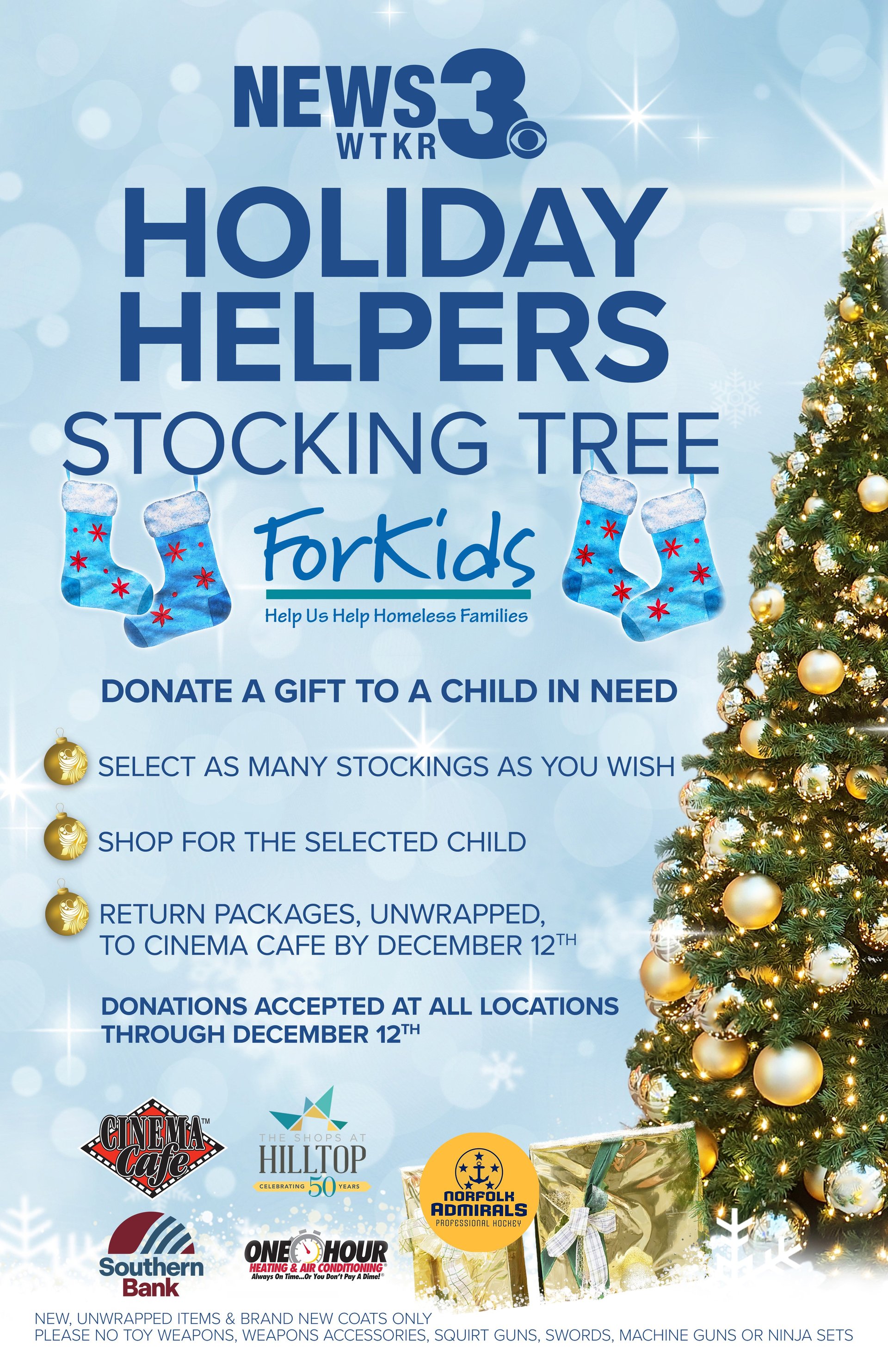 WTKR Holiday Helpers Flyer