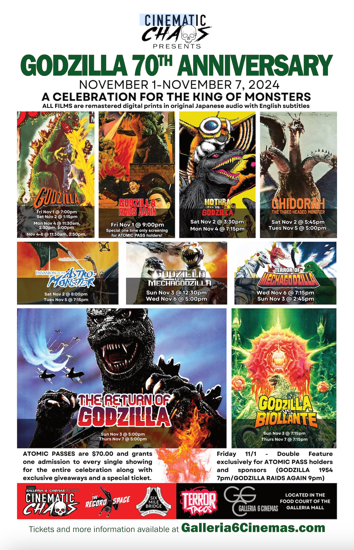 Godzilla 70th Anniversary