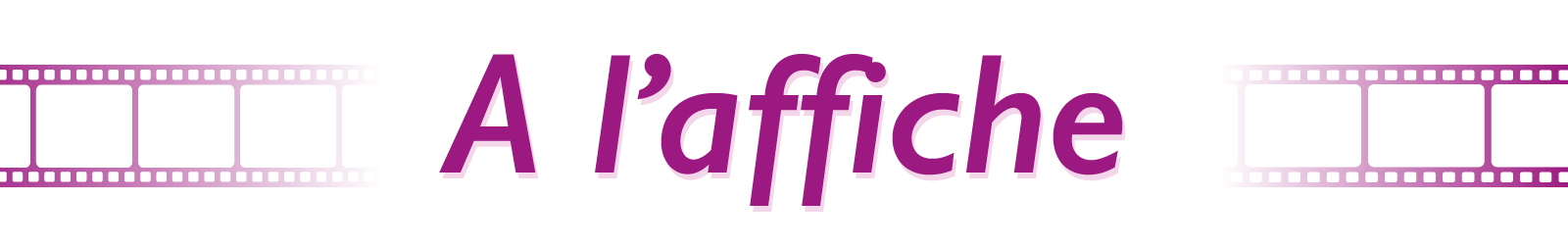 A l'affiche