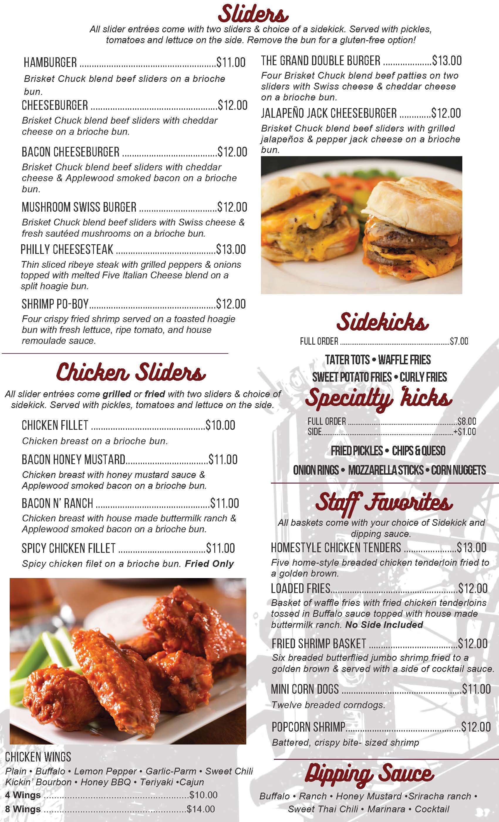 menu front