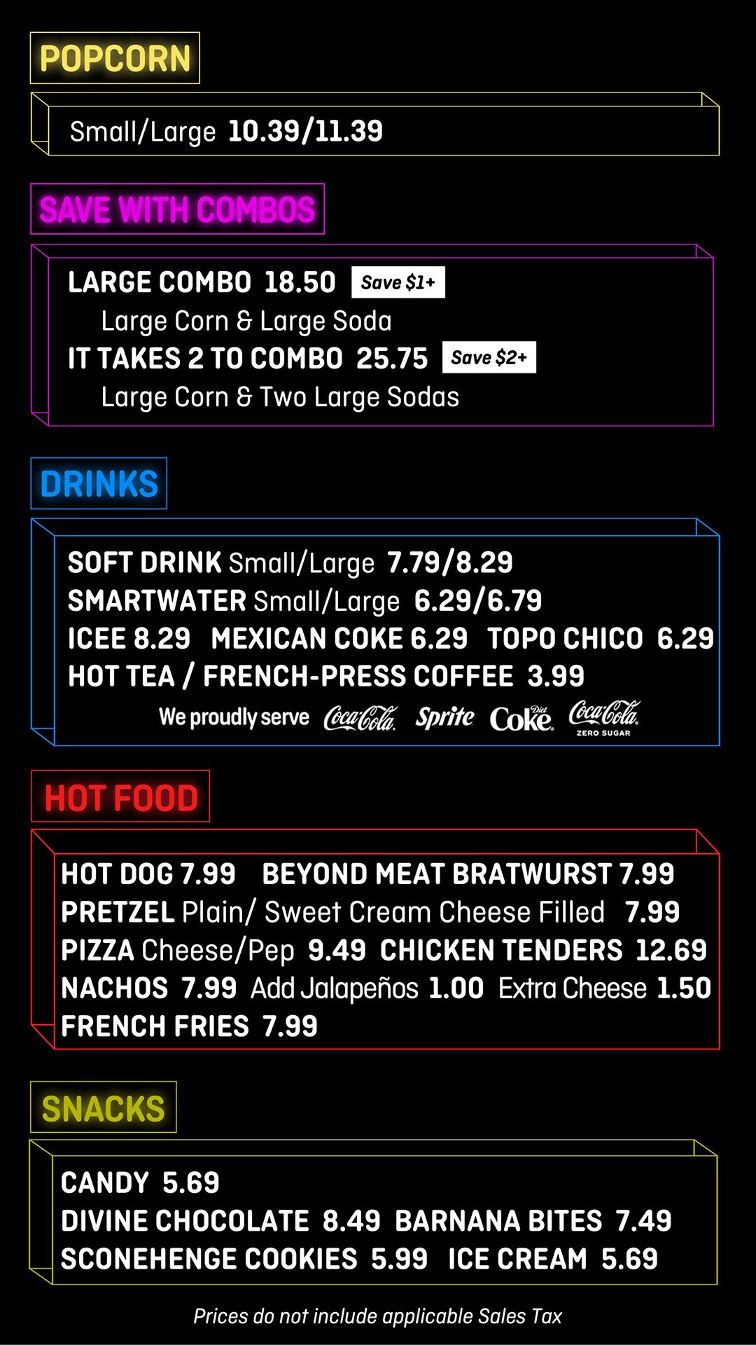 Concession Items