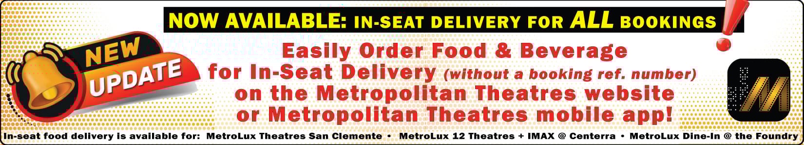 Food & Beverage Ordering/In Seat Delivery