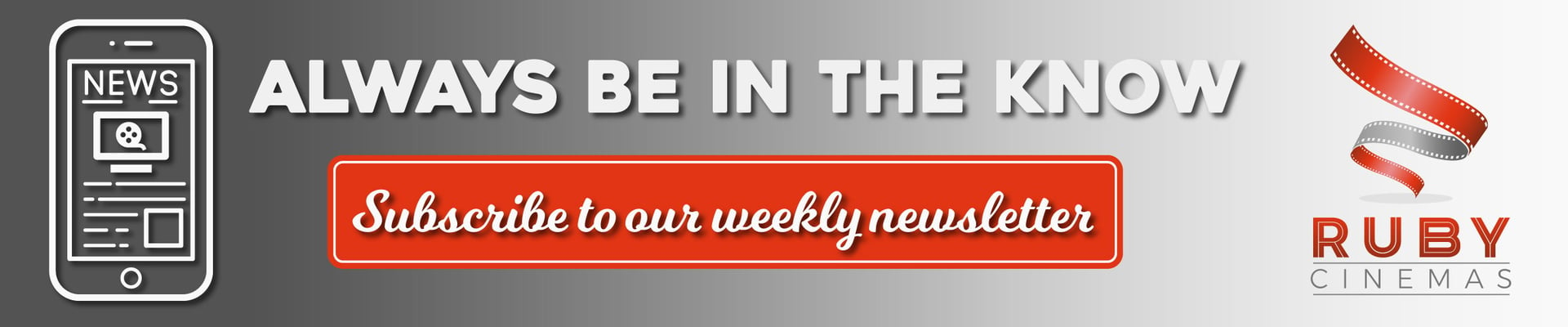 subscribe to our weekly newsletter
